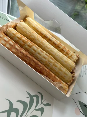 Трубочки со сгущенкой