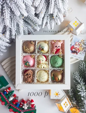 Новогодние шоколадные наборы