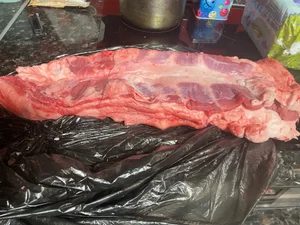 Печень свиная приморожена