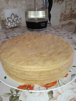 Медовые коржи для торта