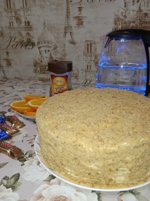 Медовые коржи для торта
