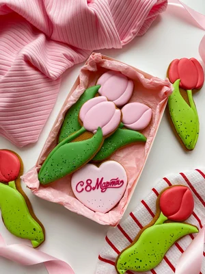 Набор “Распиши сама” (пряники с глазурью)