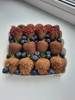 Клубника в бельгийском шоколаде Callebaut