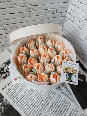 Зефирные тюльпаны