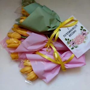 Тюльпаны из бельгийского шоколада