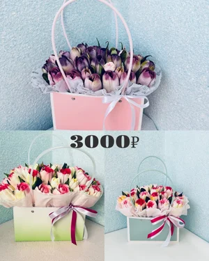 Зефирные букеты и коробочки с зефиром