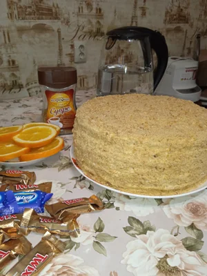 Медовые коржи для торта