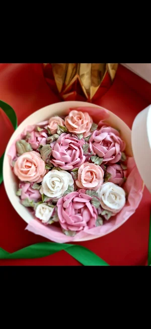 Зефирные букеты