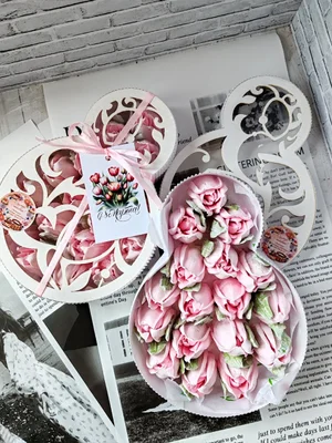 Зефирные тюльпаны