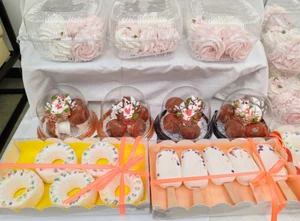 Зефирные наборы (яблоко, клубника, вишня)