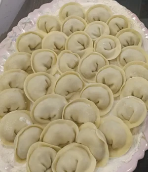 Пельмени свинина-говядина