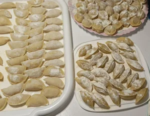 Пельмени свинина-говядина