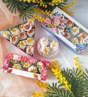 Зефирные тюльпаны