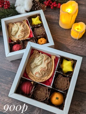 Шоколадные наборы из бельгийского и итальянского шоколада