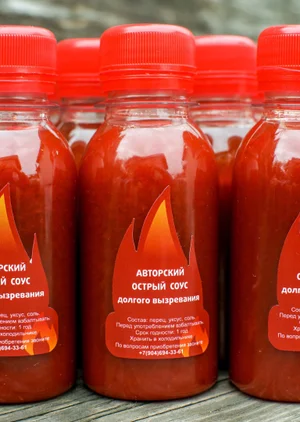 Острый соус с каролинским жнецом