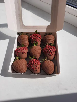 Клубника в бельгийском шоколаде Callebaut