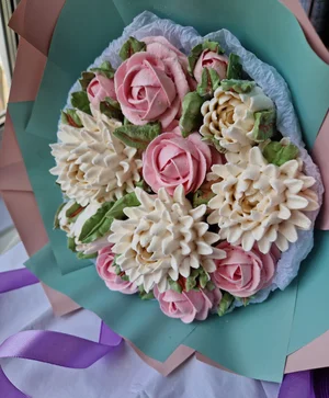 Зефирные букеты