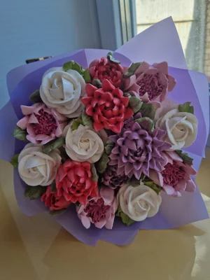 Зефирные букеты