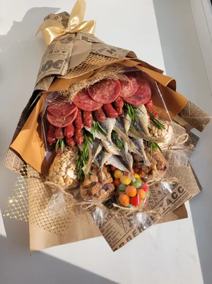 Букеты из сухофруктов