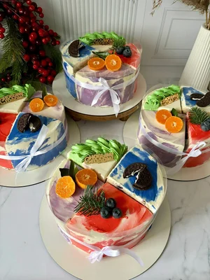 Торт четвертинки