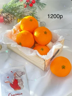 Мандарины-пирожные картошка с начинкой