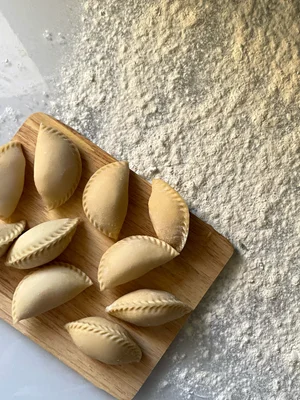 Вареники с картофелем и грибами