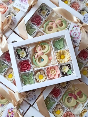 Шоколадные подарки к 8 марта