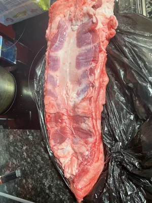 Печень свиная приморожена