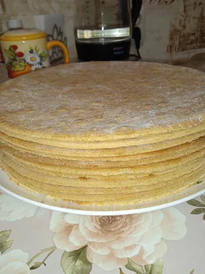 Медовые коржи для торта