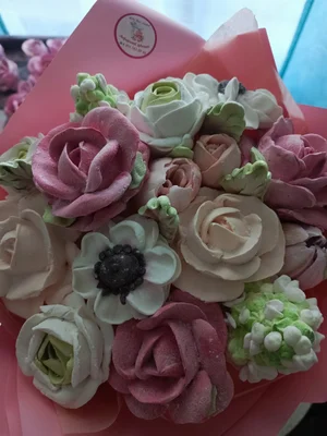 Букет из зефира