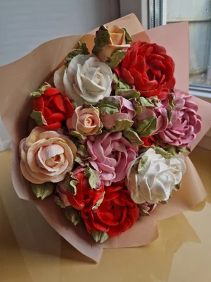 Зефирные букеты