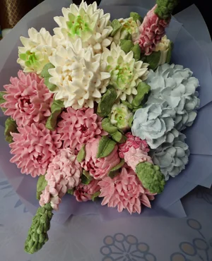 Зефирные букеты