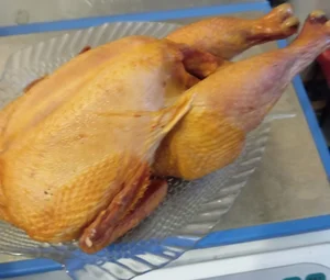 Перепела горячего копчения