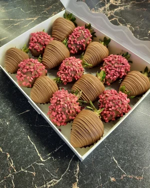Клубника в бельгийском шоколаде Callebaut
