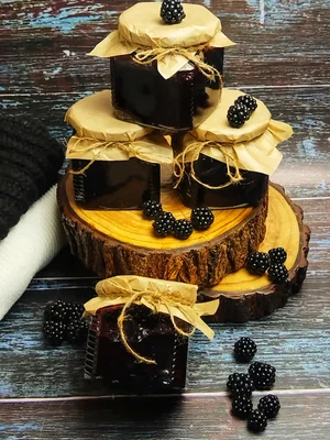 Ежевичный конфитюр