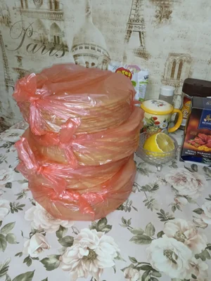 Медовые коржи для торта