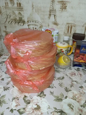 Медовые коржи для торта