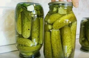 Консервированные огурчики