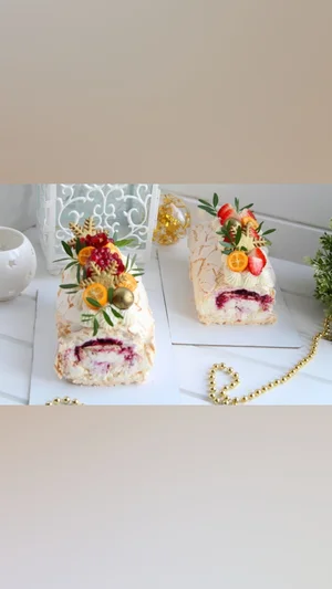 Медовик БЕЛОСНЕЖКА С ВИШНЕЙ