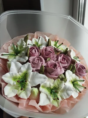 Зефирные букеты