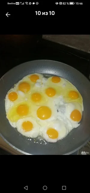 Куриные яйца