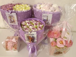 Зефирные букеты