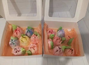 Зефирные букетики