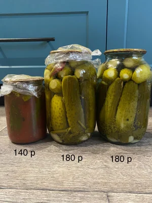 Огурцы маринованные