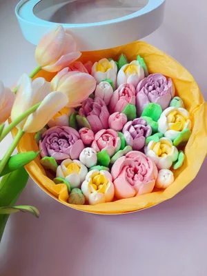 Зефирные цветы