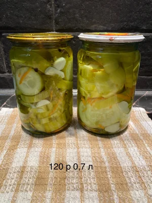 Огурцы маринованные