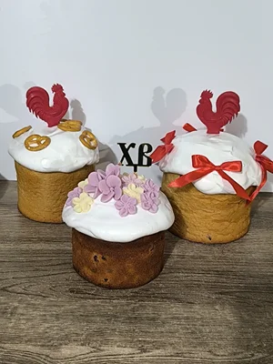 Сдобные дрожжевые куличи