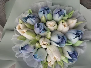 Зефирные цветы (букеты)