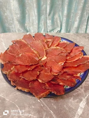 Домашние мясные чипсы