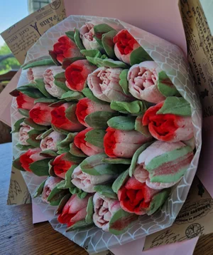 Зефирные букеты